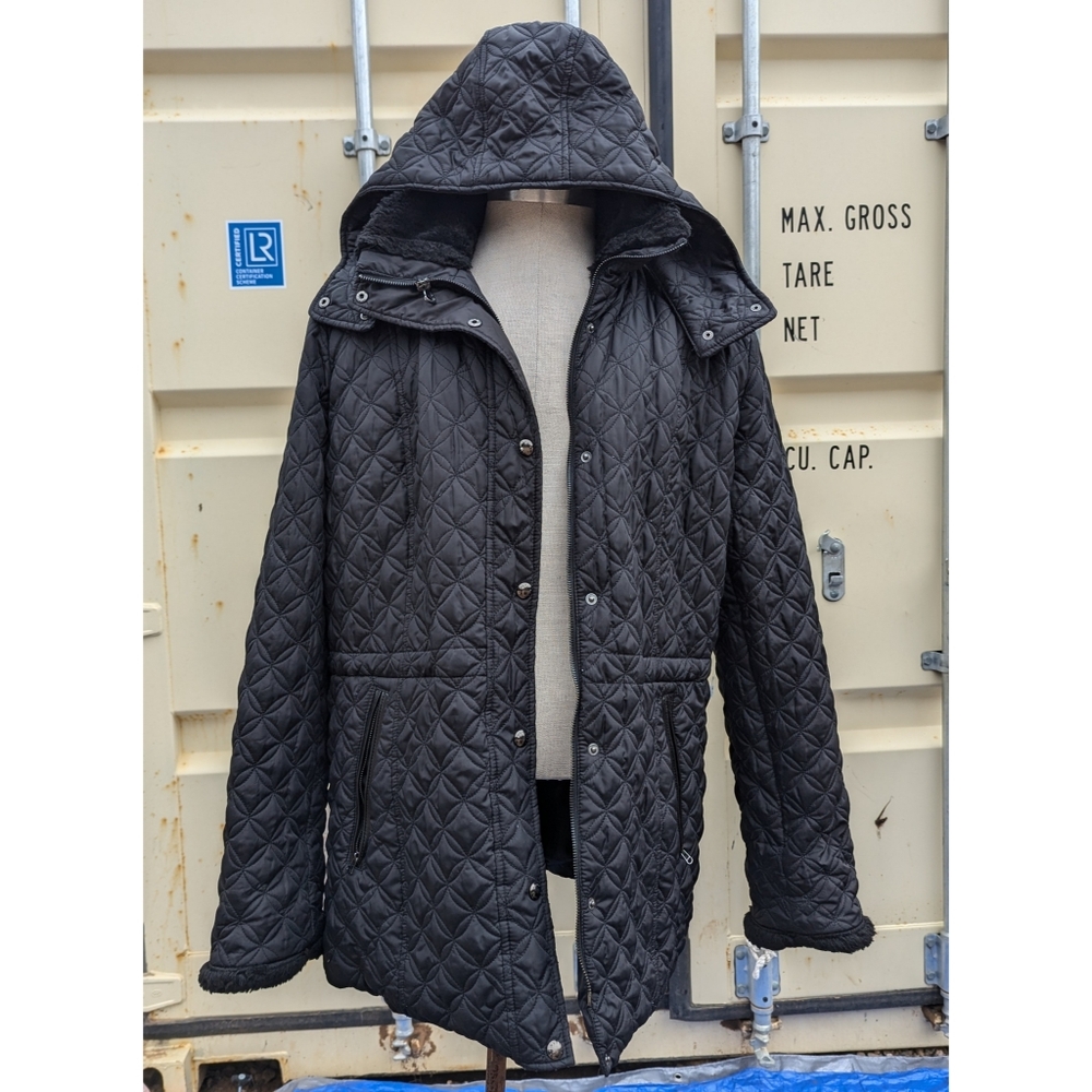 Marc New York Quilted Removable Hooded Coat Size XL